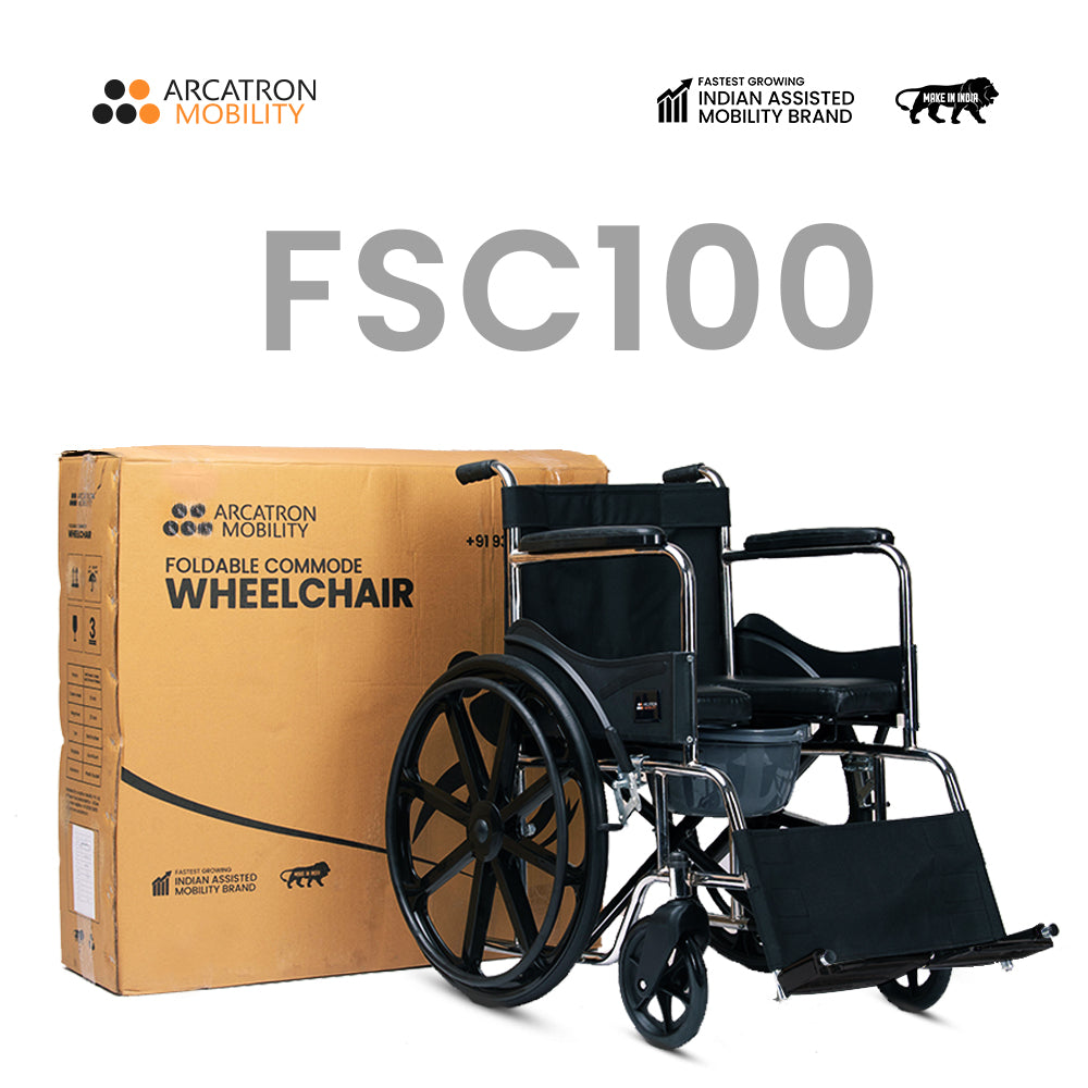 Arcatron FSC100 | Foldable Wheelchair