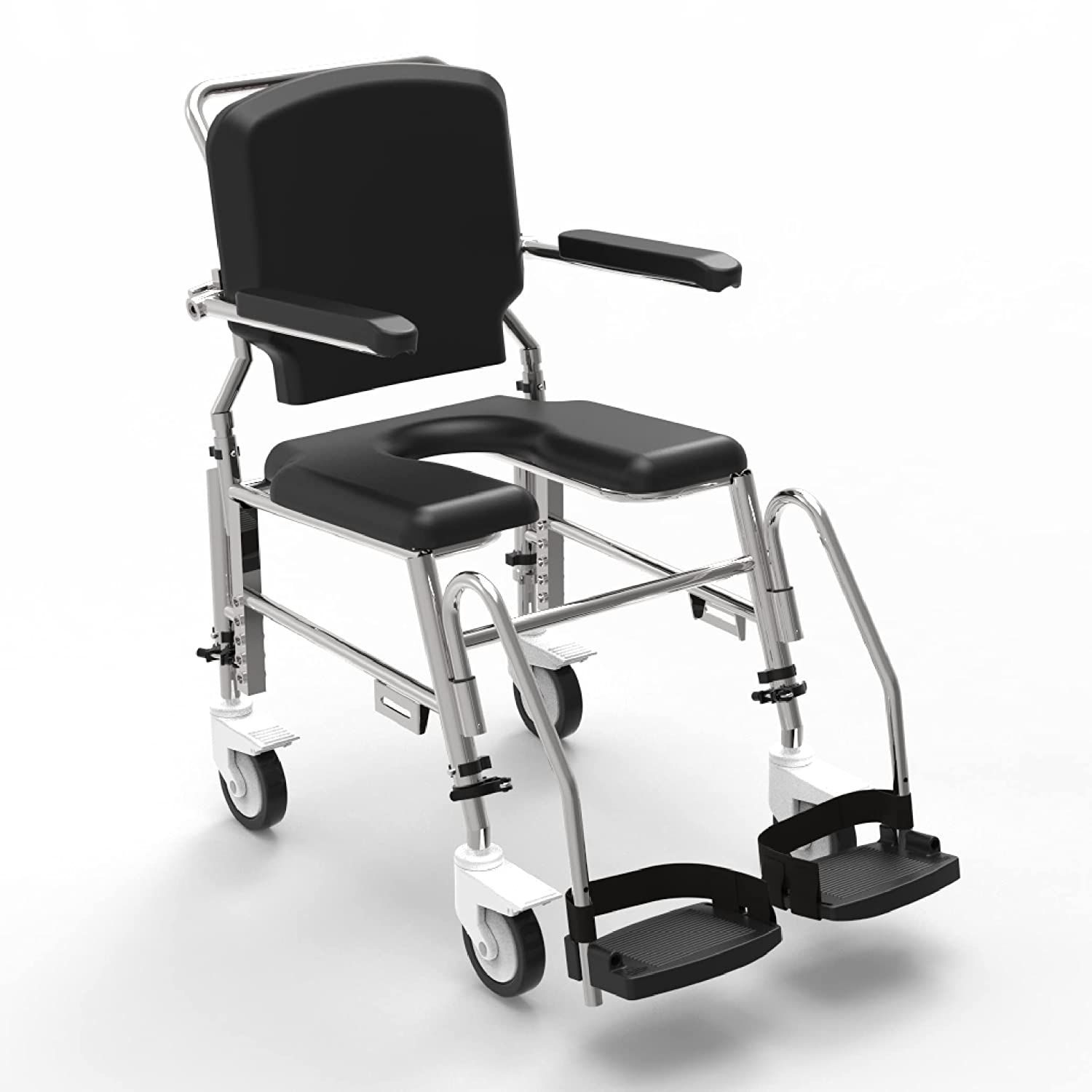 Arcatron Prime SAS100 | Attendant Propelled Shower Commode Wheelchair
