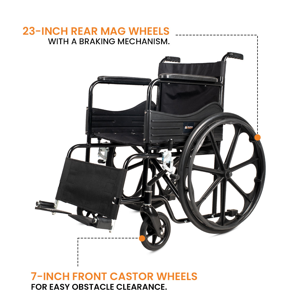 Arcatron® Everyday Foldable Wheelchair(FSS101)
